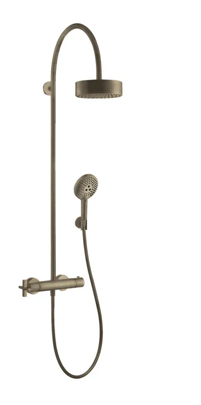 Hansgrohe Showerpipe Axor Citterio BN mit Thermostat Aufputz