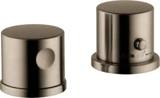 Hansgrohe 2-Loch Thermostatmischer Axor Uno Fertigset BN für Wannenrandmontage – Bild 3