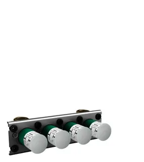 Hansgrohe Grundset Thermostat Aufputz/Unterputz Universal Axor 3 Verbraucher chrom – Bild 2