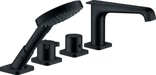 Hansgrohe 4-Loch Wannenarmatur Axor Citterio E BBC Fliesenrand mit Thermostat