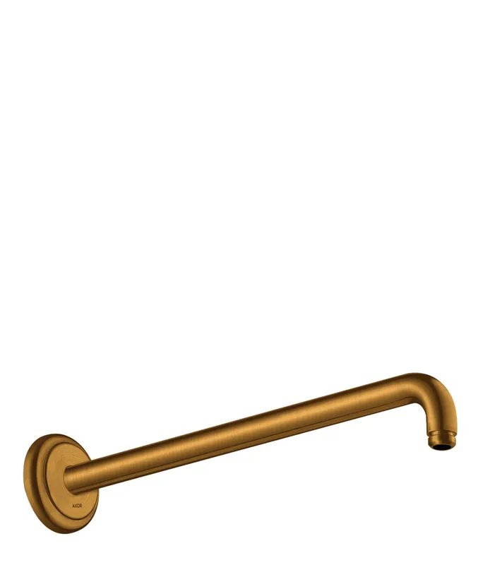 Hansgrohe Brausearm DN15 389mm Ausladung Axor 90 Grad BGO ohne Kugelgelenk