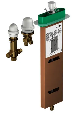 Hansgrohe 3-Loch Wannenarmatur Grundkörper Axor für Wannenrandmontage sBox