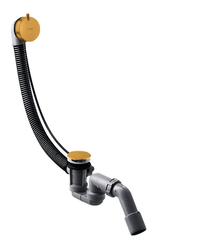 Hansgrohe Ab-u.Überlaufgarnitur Flexaplus S Axor Komplettset BGO Normalwannen