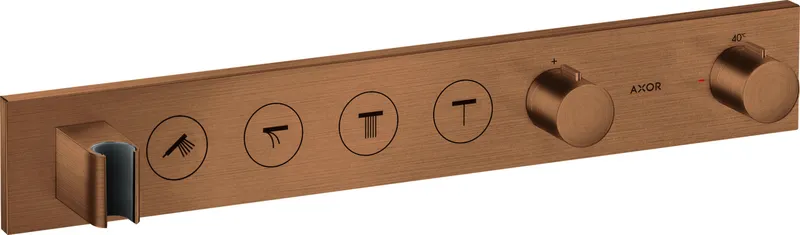 Hansgrohe Thermostatmodul Unterputz Select Axor Fertigset 4 Verbraucher BRG