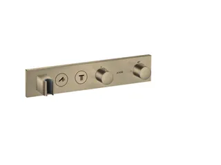 Hansgrohe Thermostatmodul Unterputz Select Axor Fertigset 2 Verbraucher BN – Bild 2