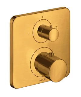 Hansgrohe Thermostat UP Axor Citterio M F-Set BGO m.Absperr-u.Umstellvtl./Hebelgriff – Bild 2