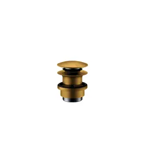 HG Ablaufventil Push-Open Axor DN32 BGO mit Überlaufloch