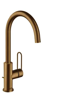 Hansgrohe Waschtischmischer 240 Axor Uno Schwenkauslauf Bügelgriff BBR – Bild 2