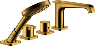 Hansgrohe 4-Loch Wannenarmatur Axor Citterio E PGO Fliesenrand mit Thermostat