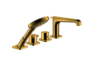 Hansgrohe 4-Loch Wannenarmatur Axor Citterio E PGO Fliesenrand mit Thermostat – Bild 2