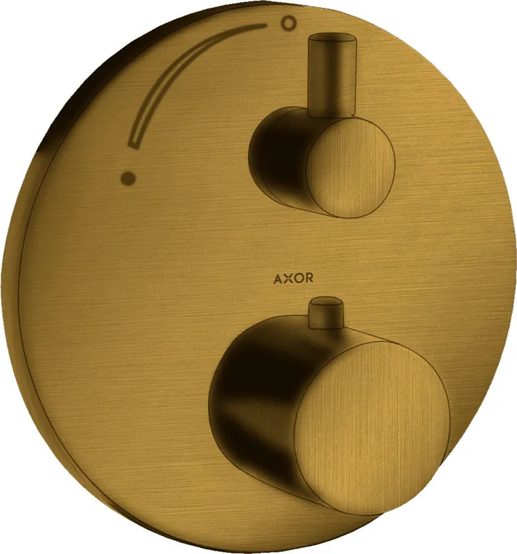 HG Thermostatmischer UP Axor Uno F-Set BGO mit Absperrventil