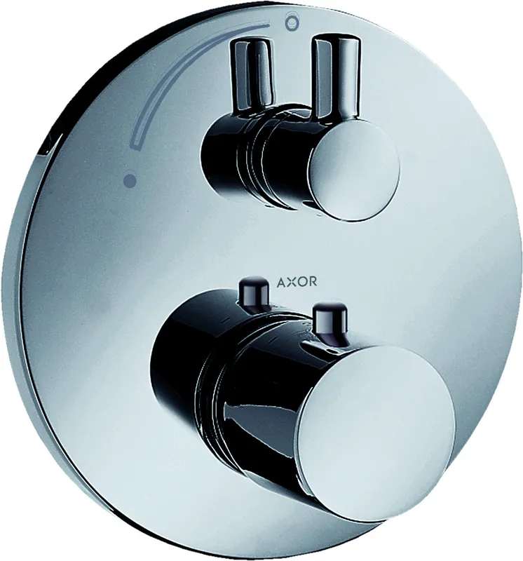 Hansgrohe Thermostatmischer UP Axor Uno F-Set PBC mit Absperrventil