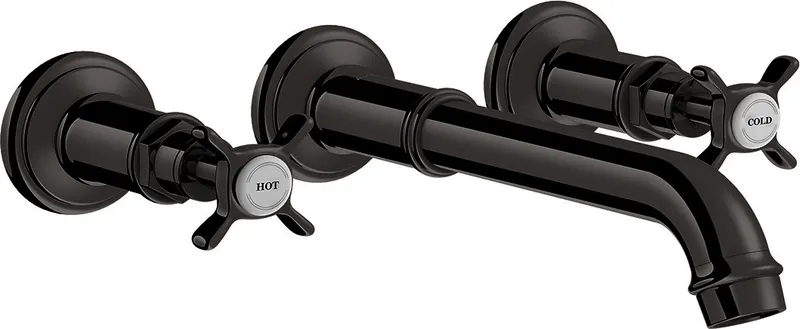 Hansgrohe 3-Loch Waschtischarmatur Axor Montreux Wand Fertigset PBC