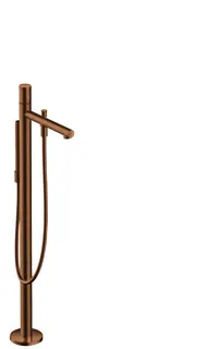 Hansgrohe Wannenmischer Axor Uno Fertigset Zerogriff zur Bodenmontage BRG – Bild 2
