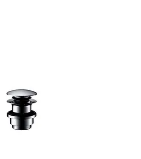 Hansgrohe Ablaufventil Push-Open Axor DN32 BN mit Überlaufloch – Bild 2