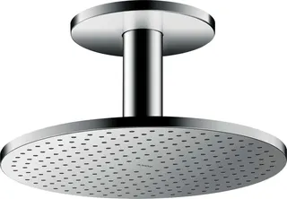 Hansgrohe Kopfbrause 300 2jet Axor Deckenmontage chrom – Bild 2