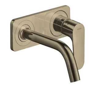 Hansgrohe Waschtischmischer UP Axor Citterio M F-Set BN kurzer Auslauf mit Platte – Bild 2