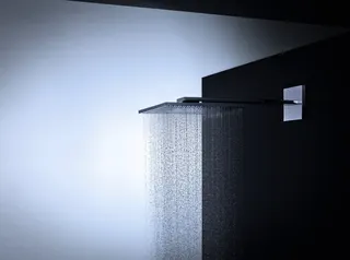 Hansgrohe Kopfbrause 300/300 2jet Axor chrom mit Brausearm – Bild 5