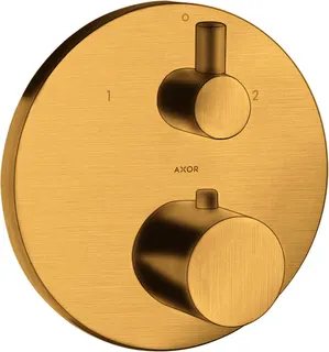 Hansgrohe Thermostatmischer UP Axor Uno F-Set BGO mit Absperr-/Umstellventil