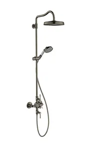 Hansgrohe Showerpipe Axor Montreux BSO mit Thermostat und Hebelgriff