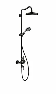 Hansgrohe Showerpipe Axor Montreux PBC mit Thermostat und Hebelgriff