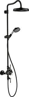 Hansgrohe Showerpipe Axor Montreux PBC mit Thermostat und Hebelgriff – Bild 2