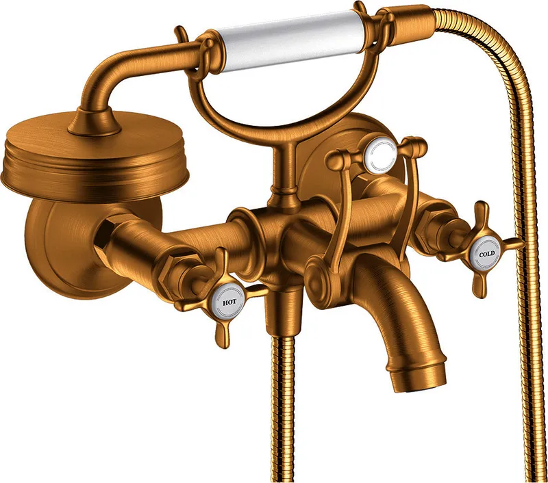 Hansgrohe Zweigriff Wannenarmatur Aufputz Axor Montreux BB