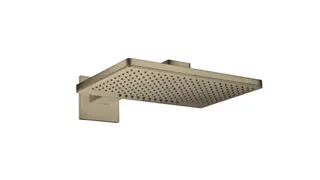 Hansgrohe Kopfbrause 460 2jet Axor BN mit Brausearm eckig