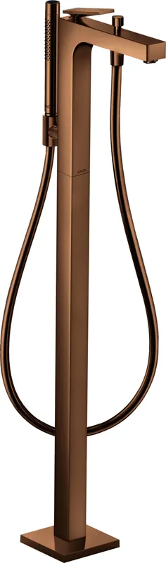Hansgrohe Wannenmischer Axor Citterio Fertigset Bodenmont.m.Hebelgr.Rautenschliff PRG