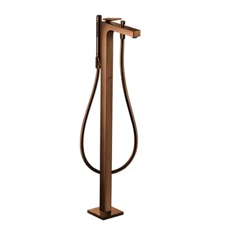 Hansgrohe Wannenmischer Axor Citterio Fertigset Bodenmont.m.Hebelgr.Rautenschliff PRG – Bild 2