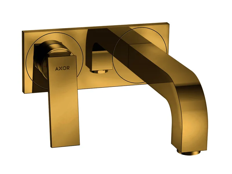 Hansgrohe Waschtischmischer UP Axor Citterio F-Set m.Hebelg.lang.Auslauf u.Platte PGO