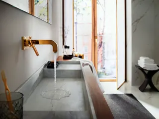 Hansgrohe Waschtischmischer UP Axor Citterio F-Set m.Hebelg.lang.Auslauf u.Platte PGO – Bild 5
