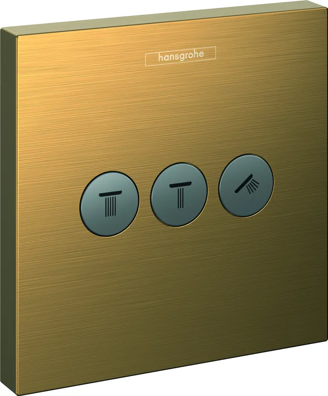 Hansgrohe Absperrventil Unterputz ShowerSelect Fertigset 3 Verbraucher BBR