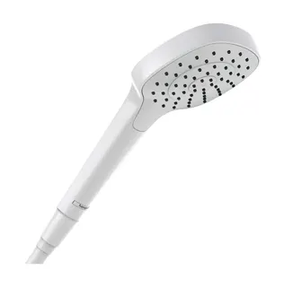 HG Handbrause Croma Select E 1jet EcoSmart 9 l/min mattweiss