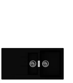 Hansgrohe S520-F530 Spüle aut. ALG D-150 graphitschwarz – Bild 2