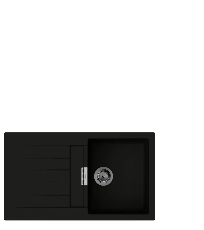 Hansgrohe S520-F345 Spüle aut. ALG D-100 steingrau