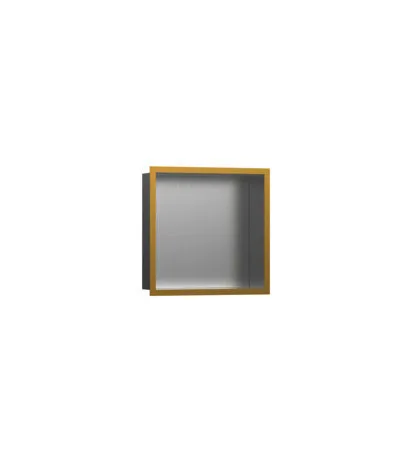 Hansgrohe XtraStoris Individual Wandnische mit Designrahmen 300x300x100mm BST/PGO