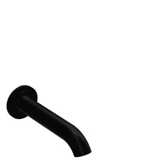 Hansgrohe Wanneneinlauf Axor Uno gebogen mattschwarz