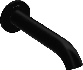 Hansgrohe Wanneneinlauf Axor Uno gebogen mattschwarz – Bild 2