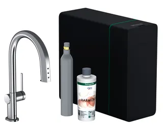 HG SodaSystem 210 Aqittura M91 Ausziehauslauf 1j sBox Starter Set chrom