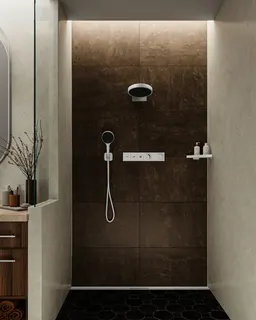 Hansgrohe Brausehalter FixFit Q Porter KS für Handbrause mattweiß – Bild 3