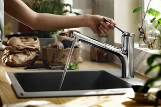 Hansgrohe Spültischmischer 150 Zesis M33 Metall Ausziehbrause Pro 2jet sBox chrom – Bild 5