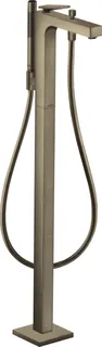 Hansgrohe Wannenmischer Axor Citterio Fertigset Bodenmont.m.Hebelgr.Rautenschliff BN