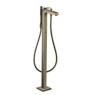 Hansgrohe Wannenmischer Axor Citterio Fertigset Bodenmont.m.Hebelgr.Rautenschliff BN – Bild 2