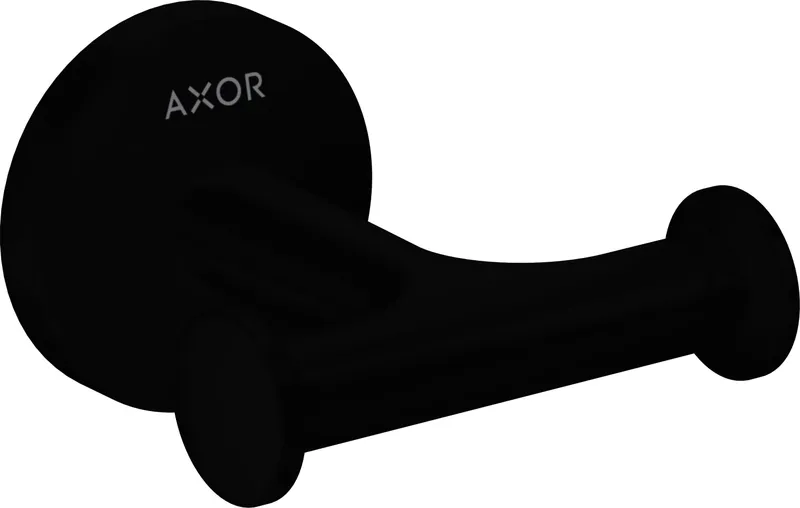 HG Handtuchhaken doppelt Axor Universal Circular mattschwarz