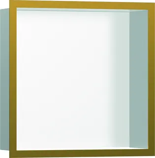 Hansgrohe XtraStoris Individual Wandnische mit Designrahmen 300x300x100mm MW/PGO – Bild 2