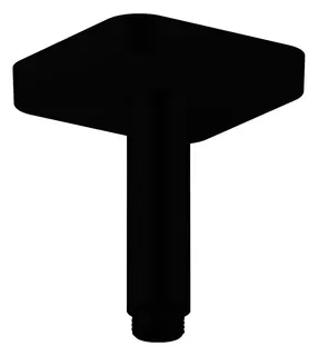 Hansgrohe Decken-Anschlussstück Axor DN15 100mm softsquare mattschwarz – Bild 2