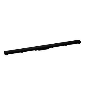 HG RainDrain Match Duschrinne 1200 mm mit höhenverstellbaren Rahmen schwarz