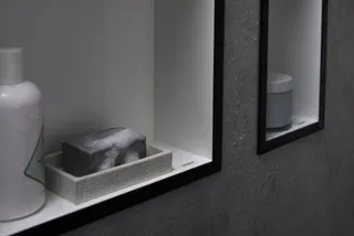Hansgrohe XtraStoris Individual Wandnische mit Designrahmen 300x300x100mm MW/MSW – Bild 3