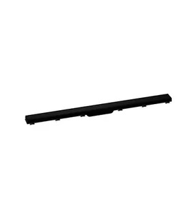 HG RainDrain Match Duschrinne 1000 mm mit höhenverstellbaren Rahmen schwarz